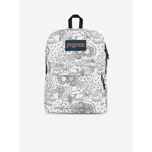 Šedo-biely vzorovaný batoh Jansport Superbreak One vyobraziť