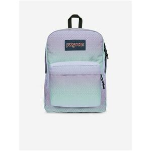 Bielo-ružový dámsky vzorovaný batoh Jansport Superbreak One vyobraziť