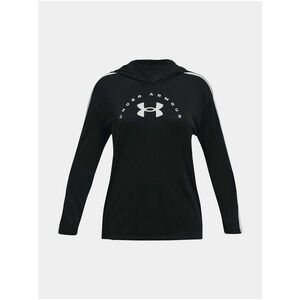 Mikina Under Armour Tech Graphic LS Hoodie-BLK vyobraziť