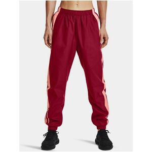 Nohavice Under Armour UA Rush Woven Pant -PNK vyobraziť