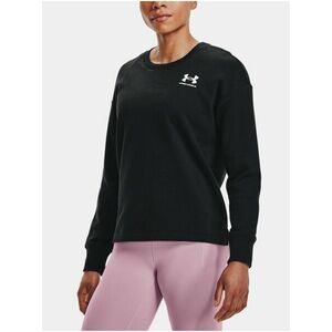 Mikina Under Armour Rival Fleece Oversize Crew-BLK vyobraziť