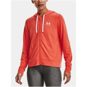 Mikiny pre ženy Under Armour - oranžová vyobraziť