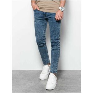 Skinny fit pre mužov Ombre Clothing - modrá vyobraziť