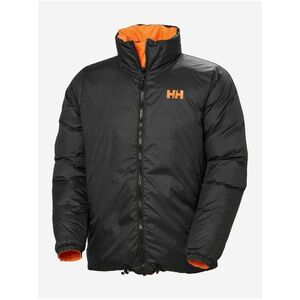 Zimné bundy pre mužov HELLY HANSEN - čierna, oranžová vyobraziť