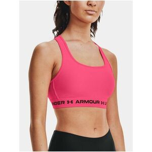 Ružová športová podprsenka Under Armour Crossback Mid Bra vyobraziť