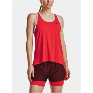 Červené športové tielko Under Armour UA Knockout Tank vyobraziť