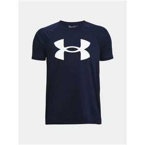 Tmavomodré tričko Under Armour UA Tech Big Logo SS vyobraziť