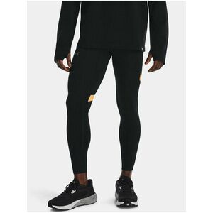 Žlto-čierne pánske legíny Under Armour UA SPEEDPOCKET TIGHT vyobraziť