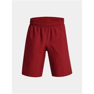 Červené športové kraťasy Under Armour UA Woven Graphic Shorts vyobraziť