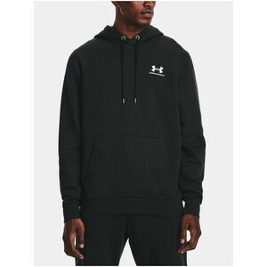 Čierna mikina Under Armour UA Essential Fleece Hoodie vyobraziť