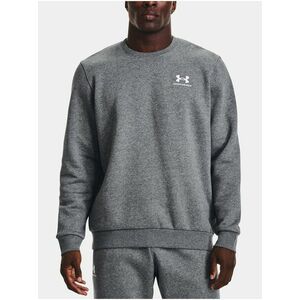 Sivá mikina Under Armour UA Essential Fleece Crew vyobraziť