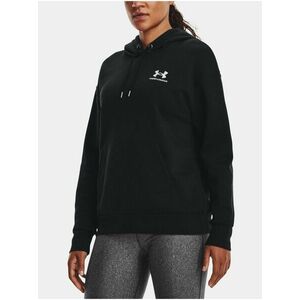 Čierna mikina Under Armour Essential Fleece Hoodie vyobraziť