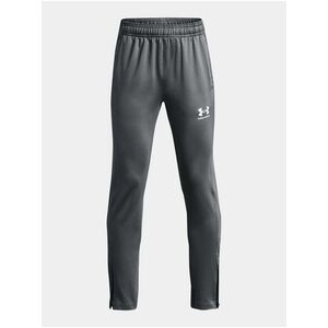 Šedé chlapčenské športové tepláky Under Armour vyobraziť