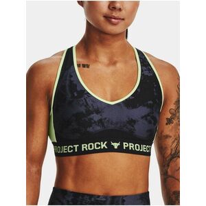 Čierna športová podprsenka Under Armour UA Pjt Rck Crssbk Bra Print vyobraziť