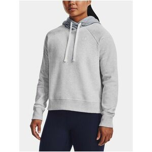 Mikina Under Armour Rival Fleece CB Hoodie - šedá vyobraziť