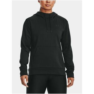 Čierna dámska melírovaná športová mikina s kapucňou Under Armour Fleece LC vyobraziť