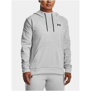 Mikina Under Armour Armour Fleece LC Hoodie - šedá vyobraziť