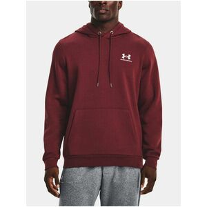 Vínová mikina Under Armour UA Essential Fleece Hoodie vyobraziť