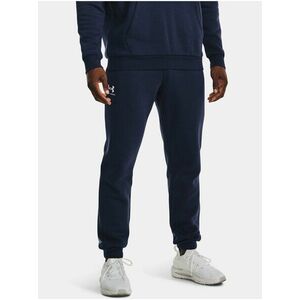 Tmavomodré tepláky Under Armour Essential Fleece Jogger vyobraziť