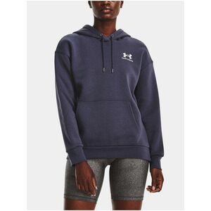 Tmavosivá mikina Under Armour Essential Fleece Hoodie vyobraziť