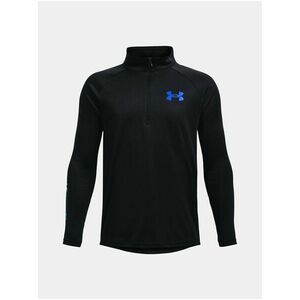 Čierna chlapčenská mikina so stojačikom Under Armour UA Tech BL 1/2 Zip vyobraziť