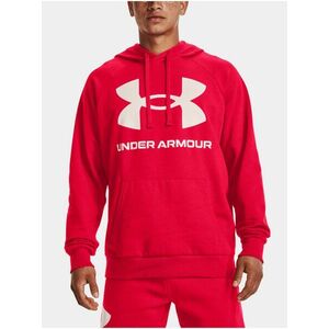 Bundy a mikiny pre mužov Under Armour - červená vyobraziť