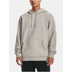 Svetlosivá mikina Under Armour UA Essential Fleece Hoodie vyobraziť