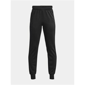 Červené chlapčenské športové tepláky Under Armour UA Armour Fleece Joggers vyobraziť