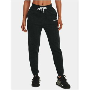 Čierne dámske tepláky Under Armour Essential Script Pant vyobraziť