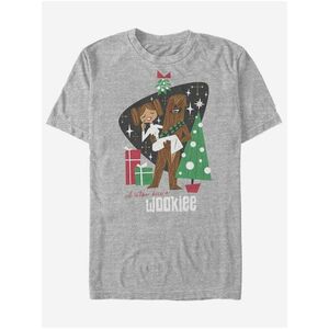 Leia a Chewbacca - Kiss a Wookiee ZOOT. FAN Star Wars - unisex tričko vyobraziť