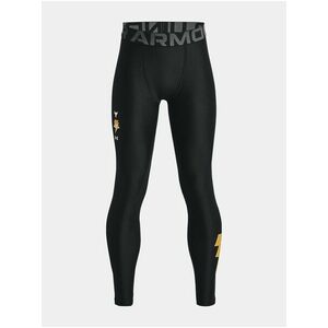 Čierne chlapčenské legíny Under Armour Pjt Rock BA HG Leggings vyobraziť