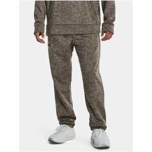 Šedé pánske tepláky Under Armour UA Armour Fleece Twist Pants vyobraziť