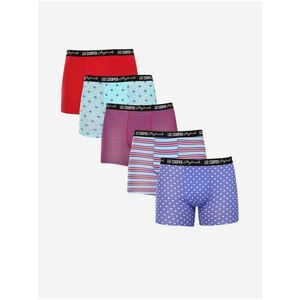 Boxerky pre mužov Lee Cooper - modrá, fialová, červená, svetlomodrá vyobraziť