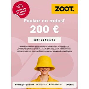 Elektronický poukaz na niečo zo ZOOTu v hodnote 200 € vyobraziť