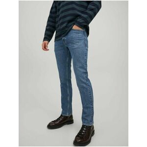 Slim fit pre mužov Jack & Jones - modrá vyobraziť