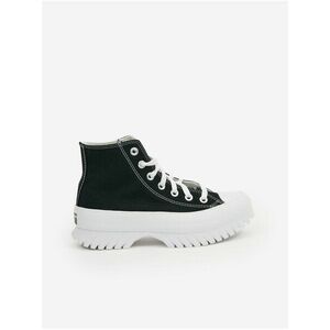 Čierne členkové tenisky na platforme Converse Chuck Taylor All Star Lugged 2.0 vyobraziť