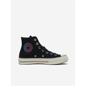 Čierne dámske členkové tenisky Converse Chuck 70 Color Fade vyobraziť