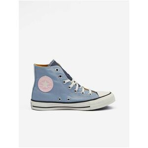 Modré dámske členkové tenisky Converse Chuck Taylor All Star Denim Fashion vyobraziť