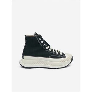 Čierne členkové tenisky na platforme Converse Chuck 70 AT CX vyobraziť