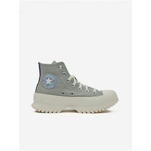 Svetlozelené dámske členkové tenisky na platforme Converse Chuck Taylor All Star Lugged 2.0 vyobraziť