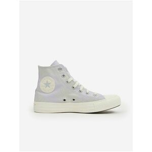 Svetlo fialové dámske vzorované členkové tenisky Converse Chuck Taylor All Star Floral vyobraziť