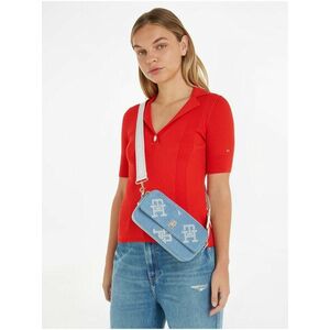 Svetlomodrá dámska crossbody kabelka Tommy Hilfiger vyobraziť