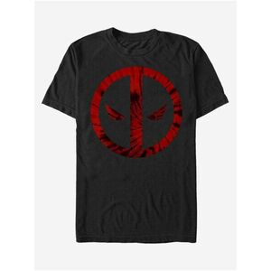 Černé unisex tričko ZOOT.Fan Marvel Deadpool Tie-Dye vyobraziť