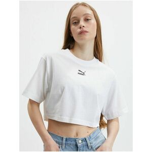 Biely dámsky crop top Puma Dare To vyobraziť