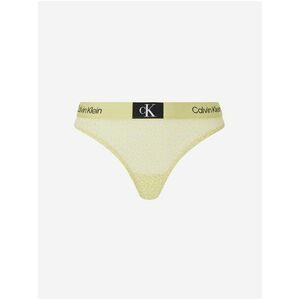 Nohavičky pre ženy Calvin Klein Underwear - žltá vyobraziť