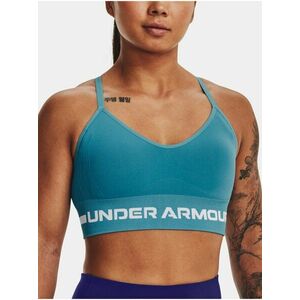 Modrá športová podprsenka Under Armour UA Seamless Low Long Bra vyobraziť