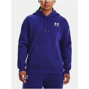 Tmavomodrá mikina Under Armour Essential Fleece Hoodie vyobraziť