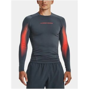 Tričko Under Armour UA HG Armour Novelty LS-GRY vyobraziť