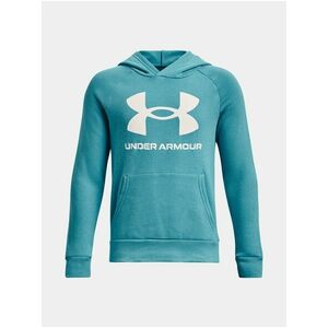 Mikina Under Armour UA RIVAL FLEECE HOODIE-BLU vyobraziť