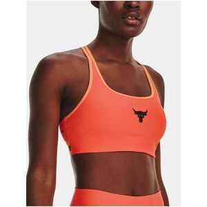 Športové podprsenky pre ženy Under Armour - oranžová vyobraziť